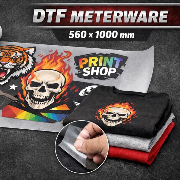 DTF-Transfers Meterware 560 x 1000 mm